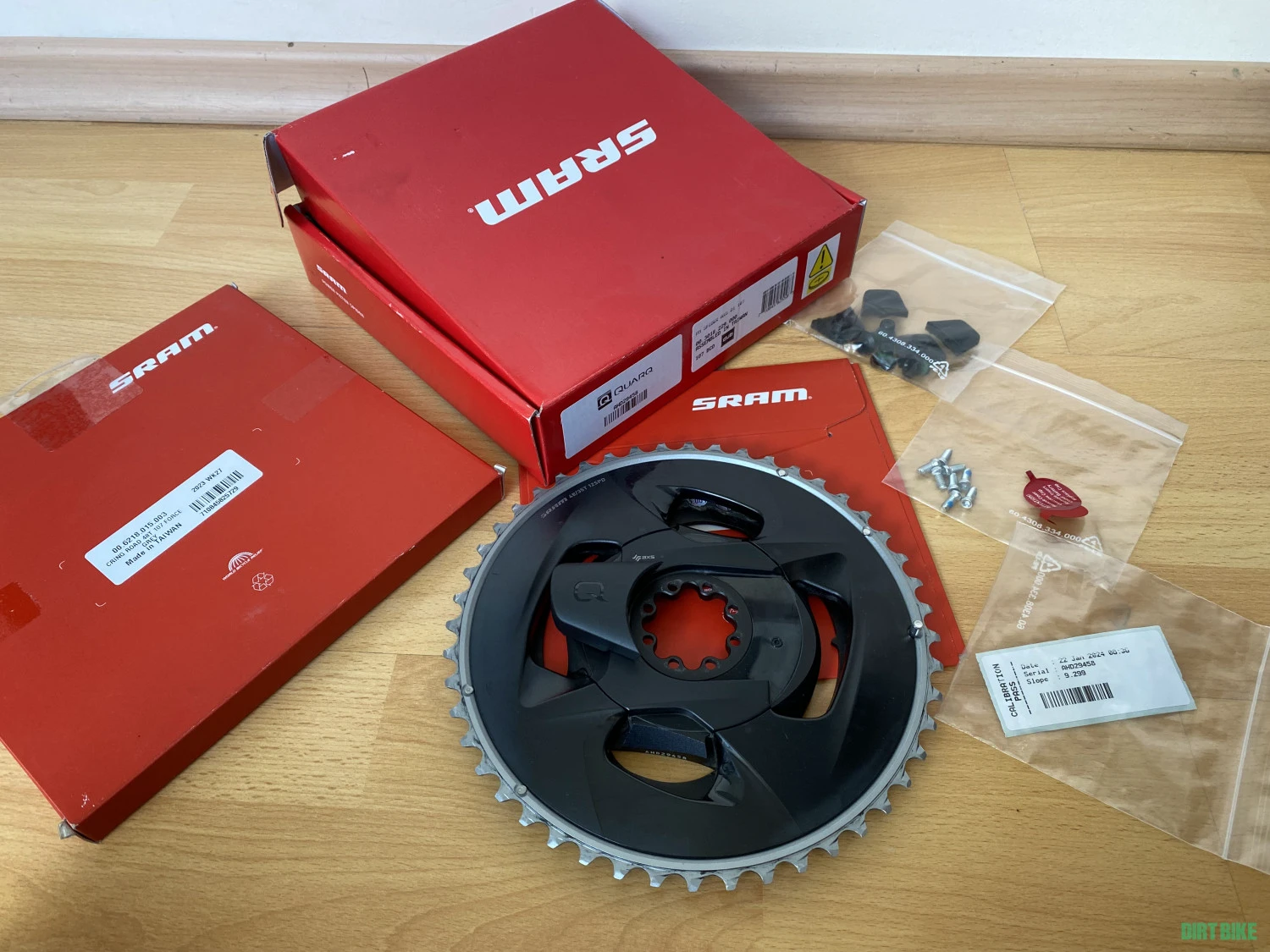 1. Quarq AXS Powermeter Sram 48/35 107 BCD
