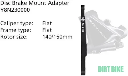 2. Adaptor față pentru disc 140/160mm FM shimano
