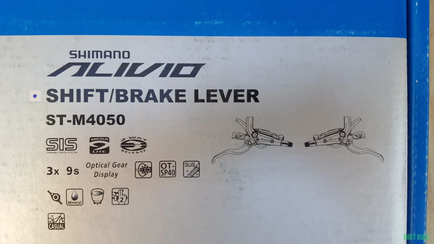 1. Manete / shiftere Shimano Alivio