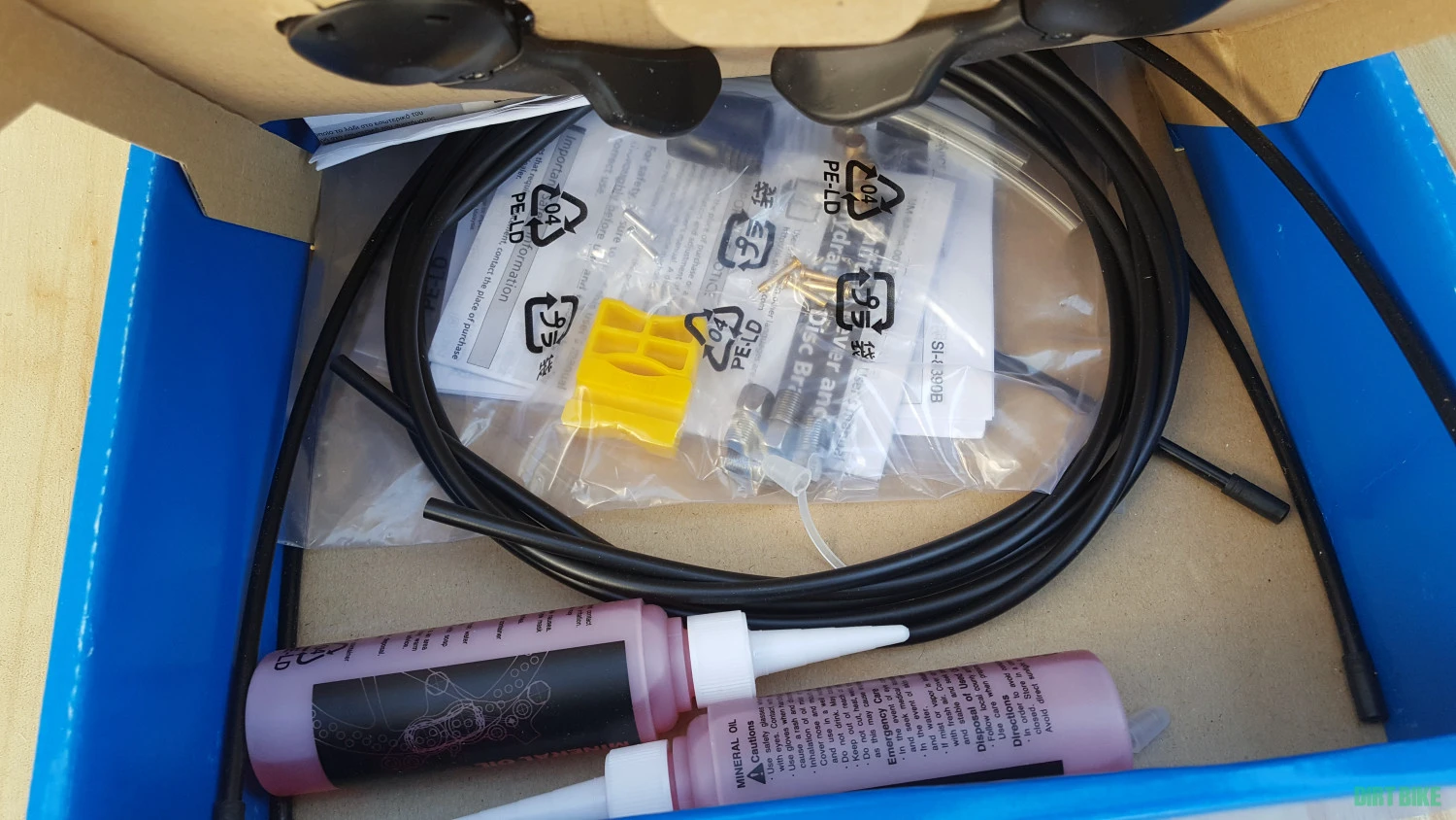 3. Manete / shiftere Shimano Alivio