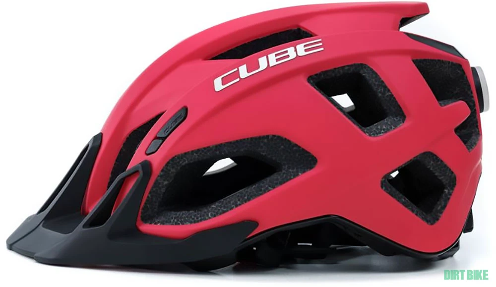 2. Cube Quest casca bicicleta - MTB marime M (52-57 cm) rosu