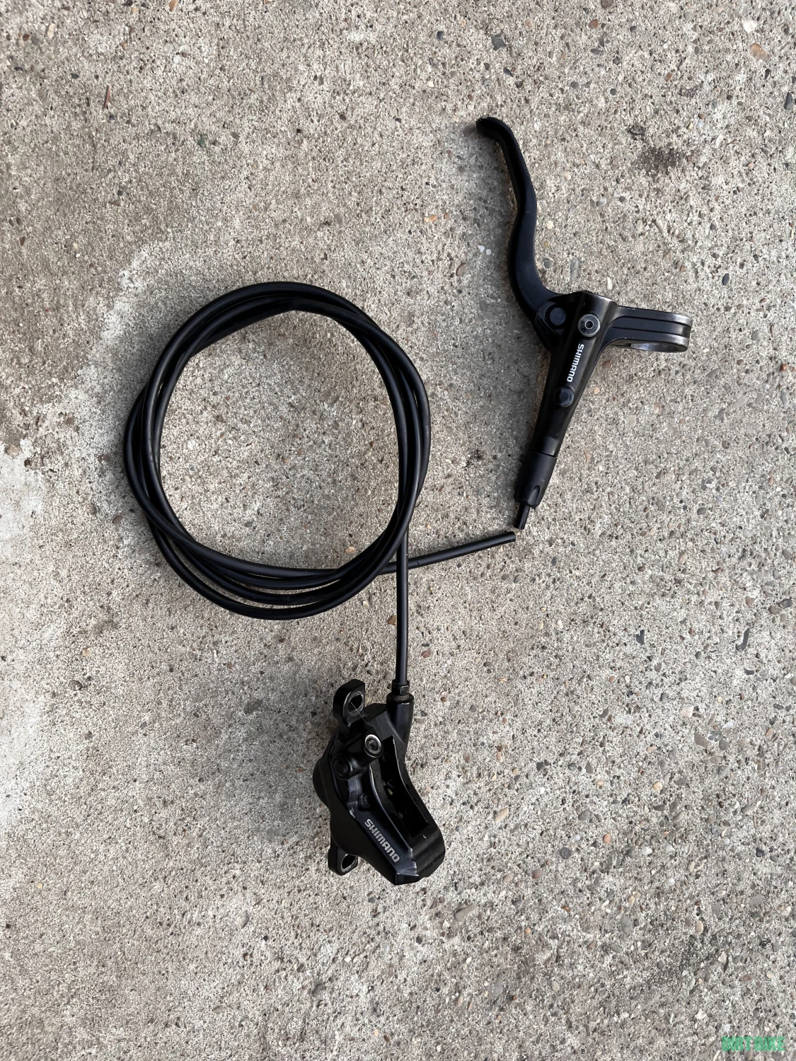 3. Set frâne Shimano MT200 + etrieri MT420 (4 pistoane)