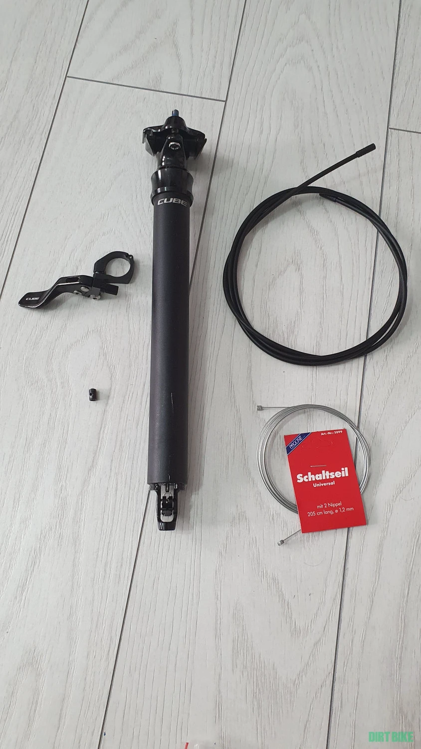 1. Dropper Post / tijă șa telescopică Cube - RFR Pro