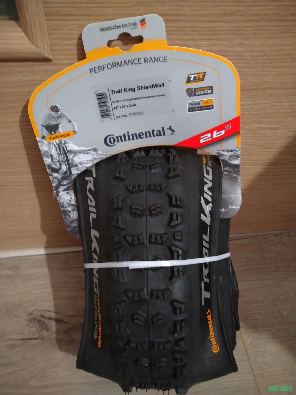 1. Continental TRAIL KING 26 " X 2,40 ShieldWall