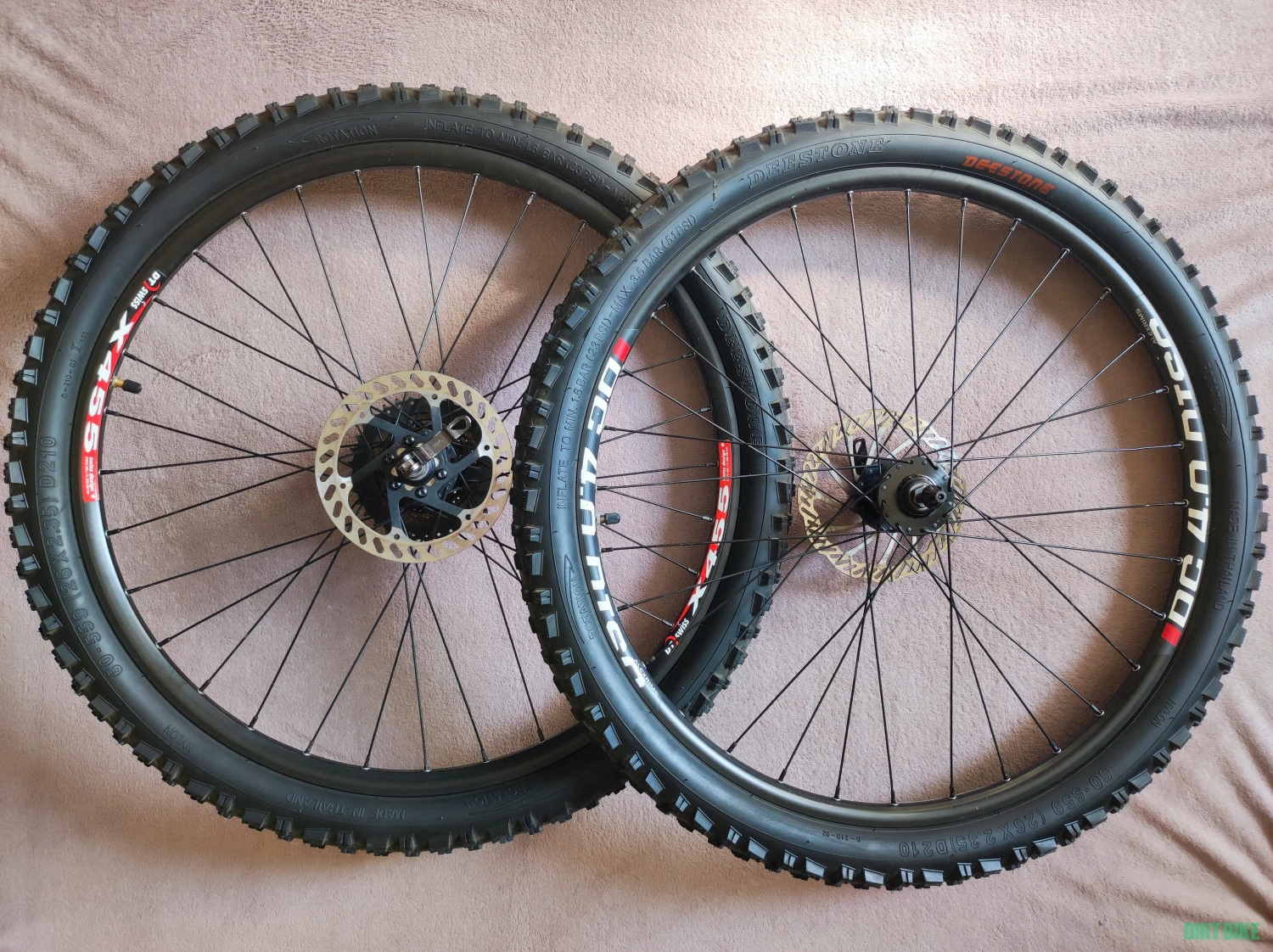 1. Roata fata 26'' disc