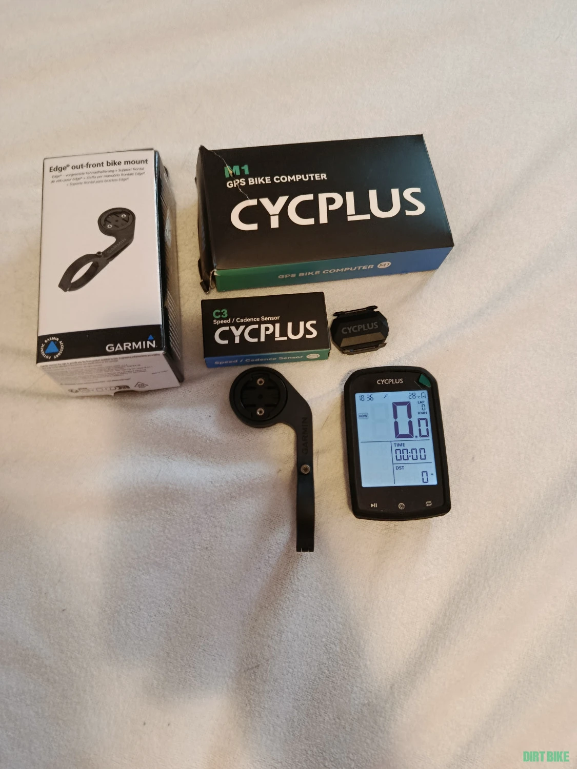 1. Ciclocomputer cycplus gps