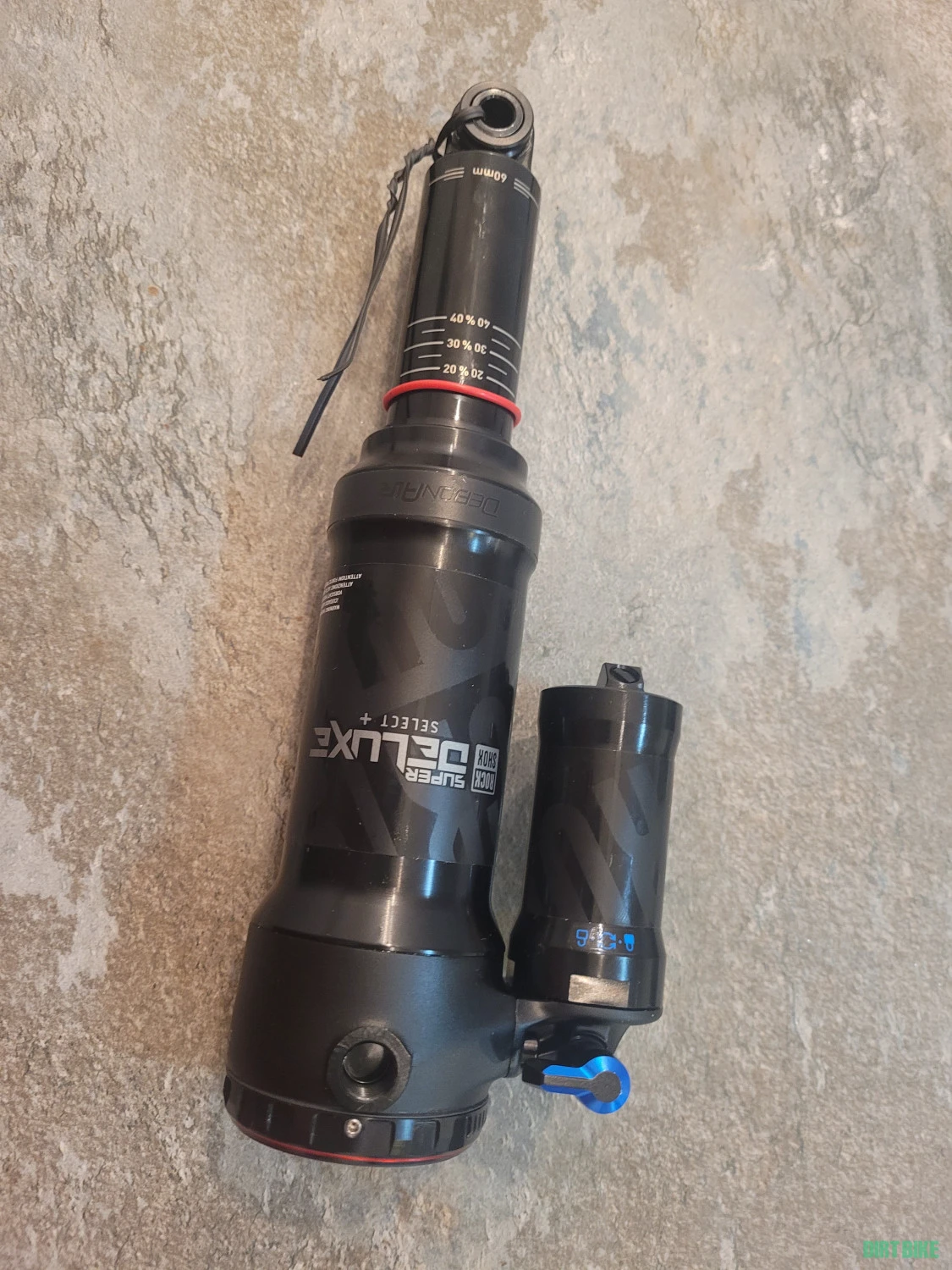 1. RockShox Super Deluxe Select + RCT DebonAir 205x60 Trunnion