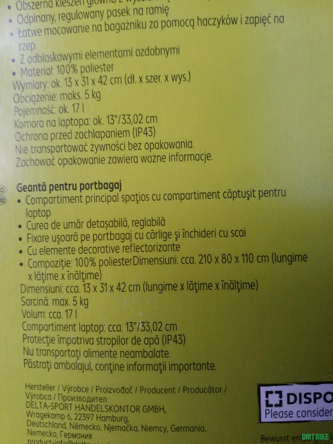 2. Genti/coburi bicicleta
