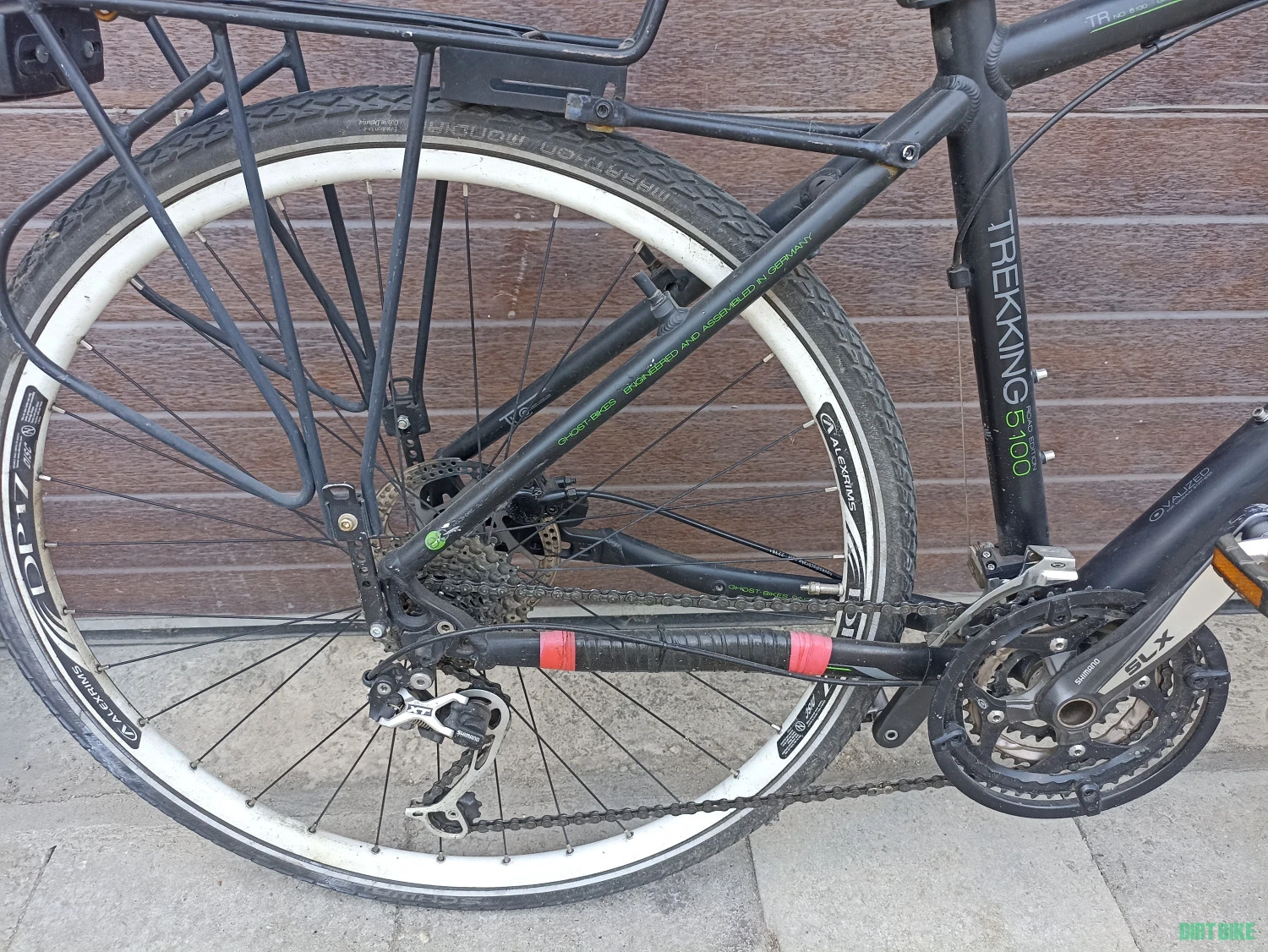 2. Ghost trekking bike roti 28