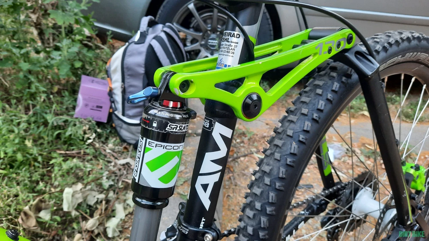 4. Bicicleta full suspension BULLS
