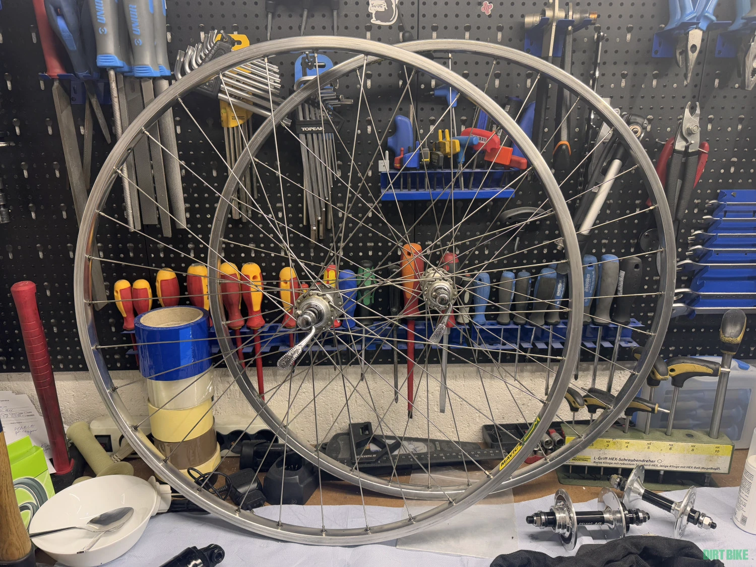 1. Roti cursiera Mavic MA + Campagnolo Record