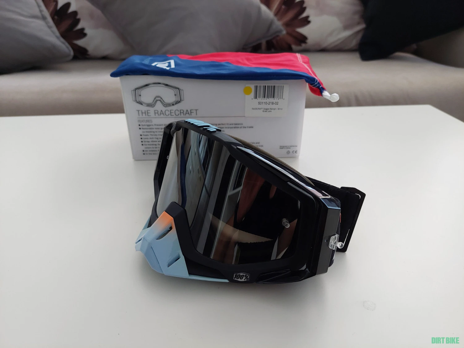 1. Ochelari MTB 100% RACECRAFT aproape noi
