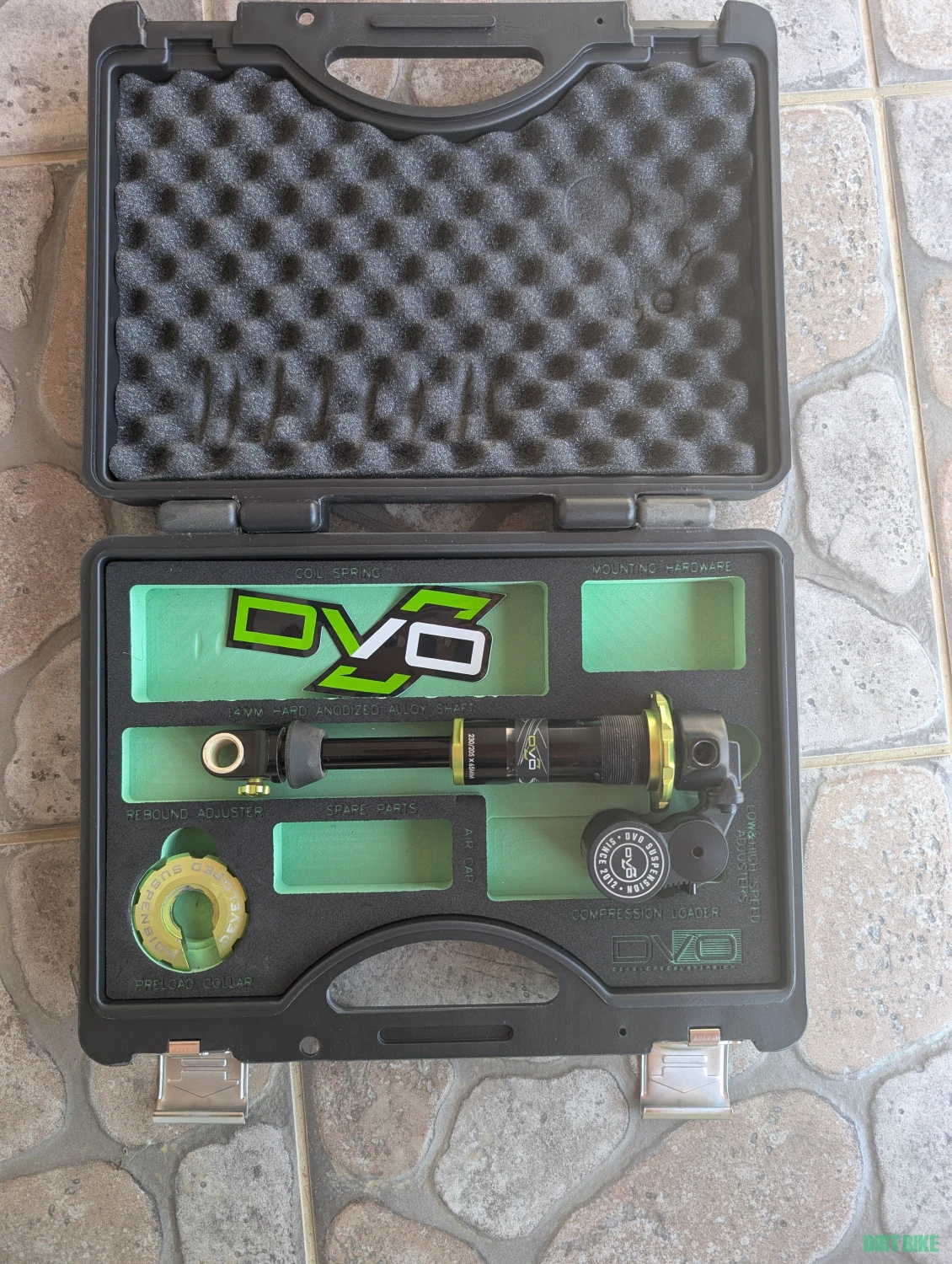 1. DVO Jade X, Trunnion 205*65
