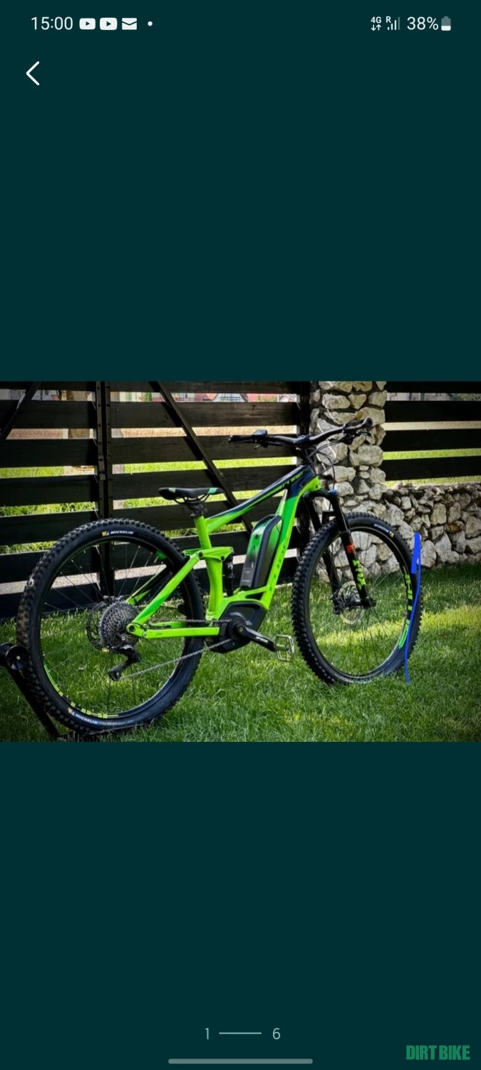 1. Bicicleta electrica full suspension