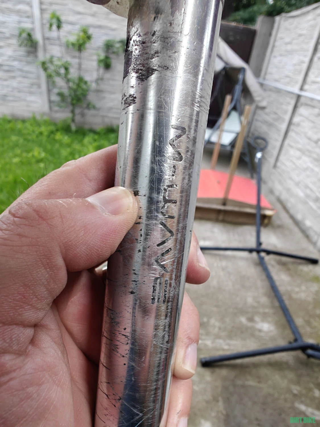 11. Vand tija sa M-Wave aluminiu, colier strangere, adaptor tija + sa!