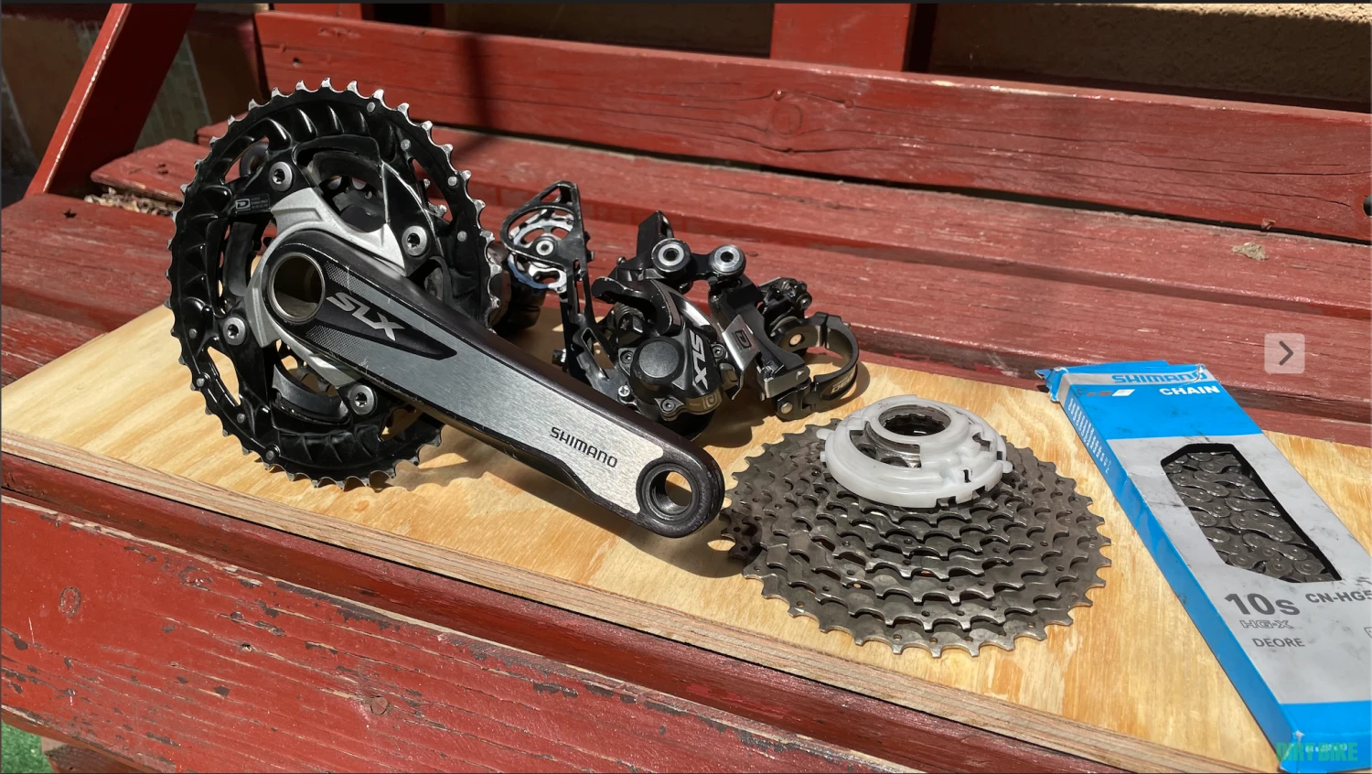 1. Vand groupset Shimano