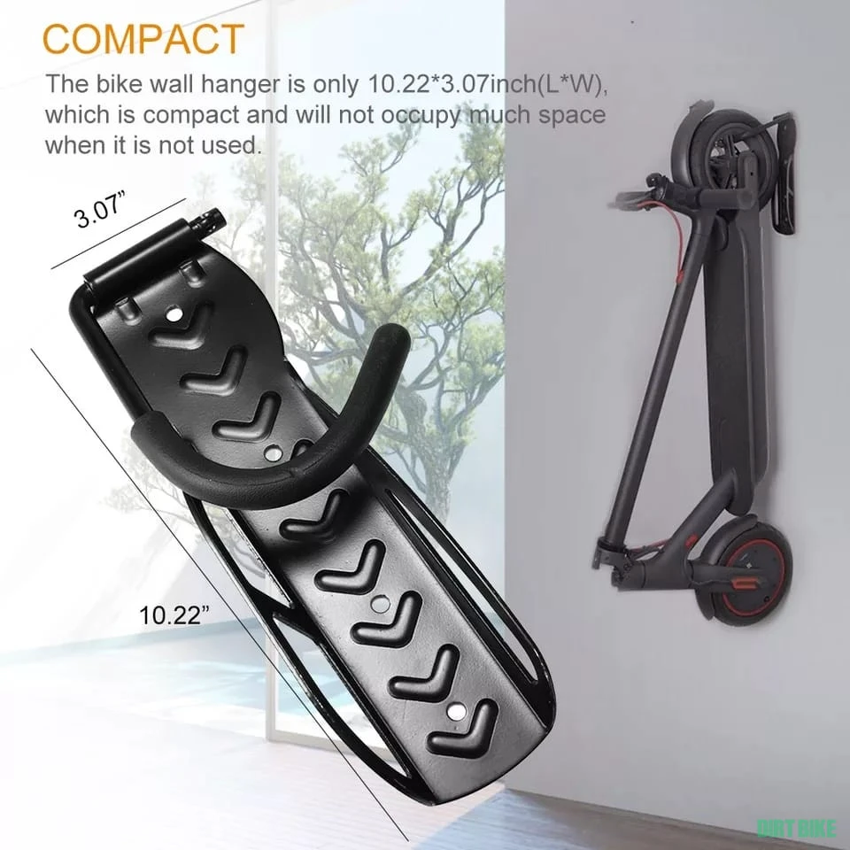 10. Suport metalic bicicleta perete vertical metal mobil trotineta
