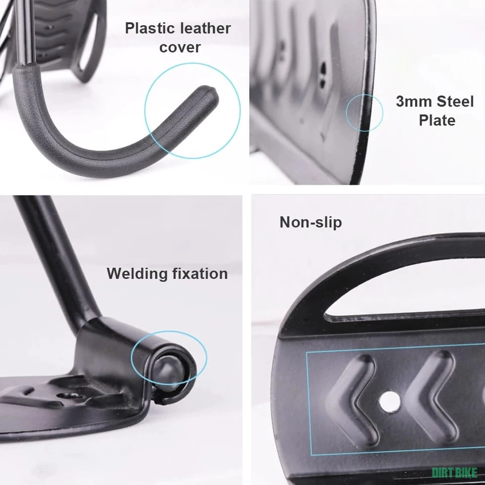 4. Suport metalic bicicleta perete vertical metal mobil trotineta