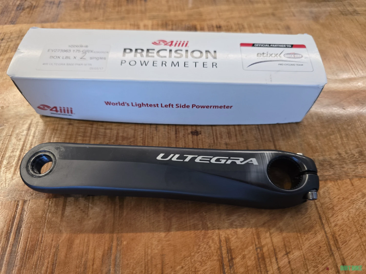 1. 4iiii Precision Power Meter, braț stânga, Ultegra, 175mm