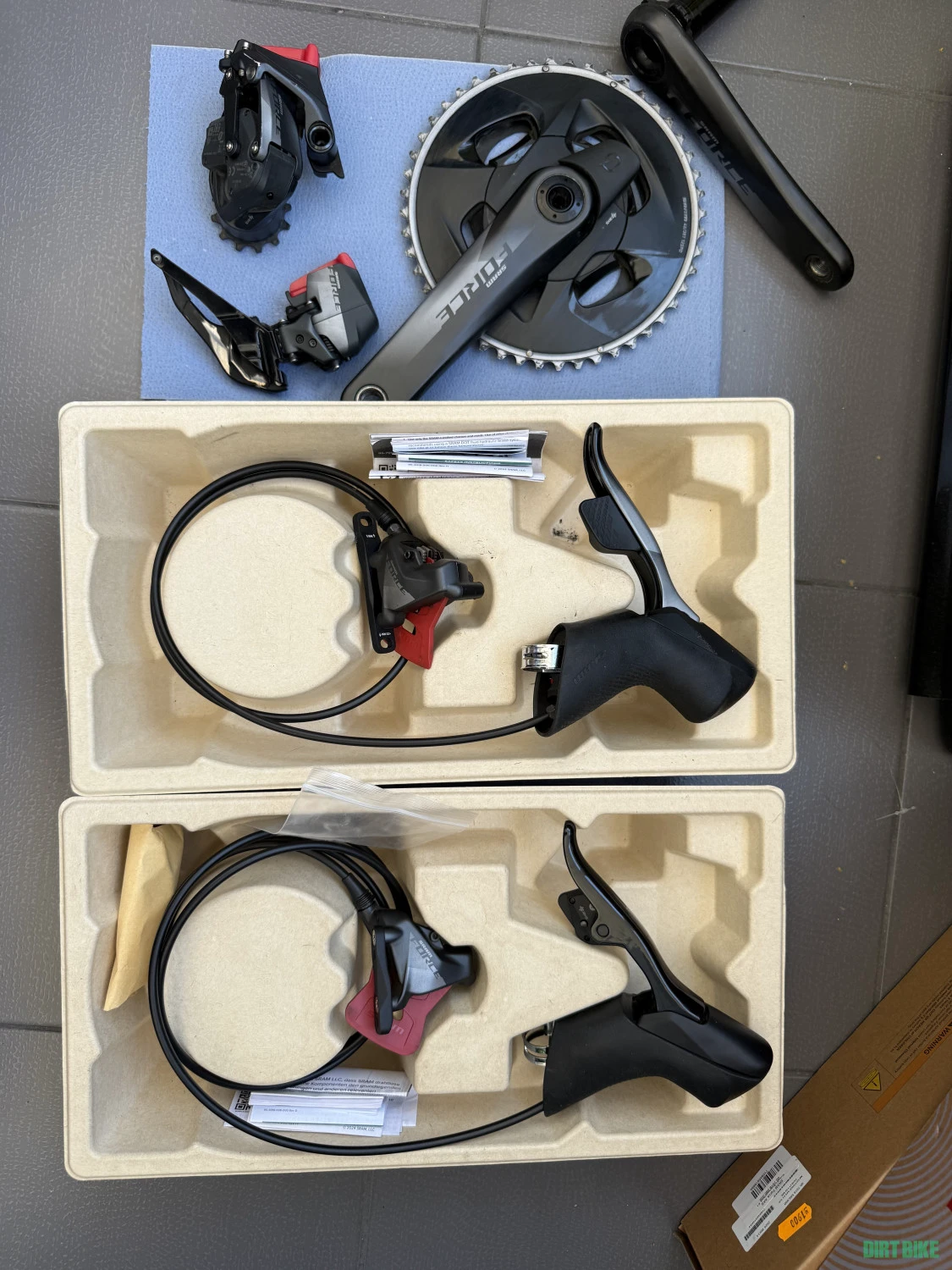 1. Vand grup transmisie SRAM eTap AXS HRD cu/fara powermeter