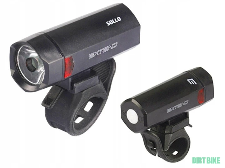 3. Far bicicleta lanterna Sollo extend 40 lumeni lampa mtb cursiera