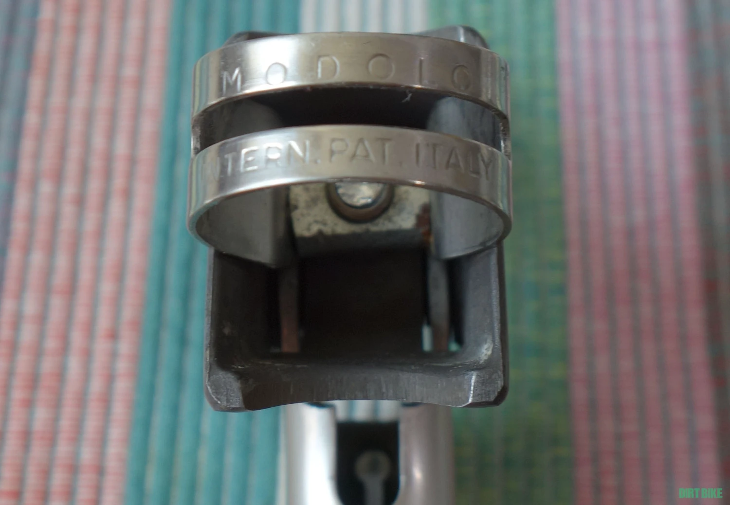 8. Vand pereche manete frana Modolo vintage cursiera Made in Italy