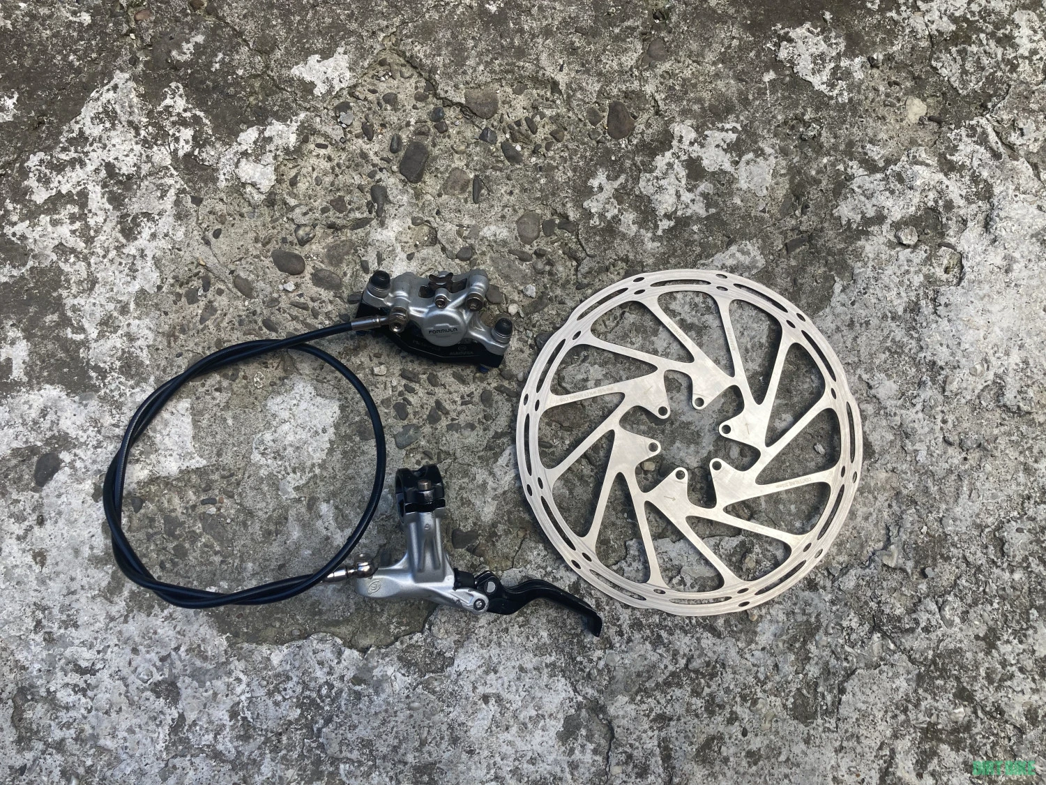 1. Frana fata Formula Oro K24 cu disc si adaptor