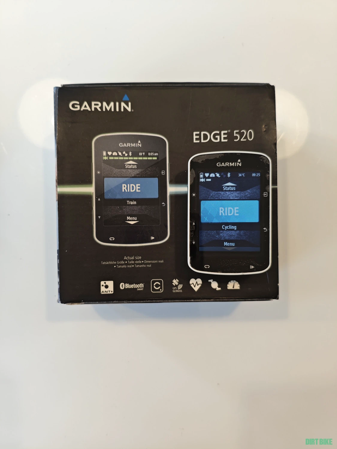 1. Garmin Edge 520 - fullbox