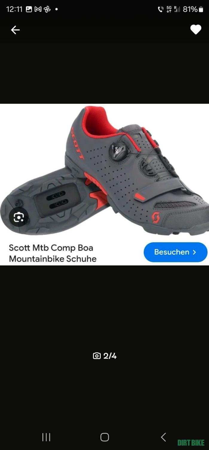 4. Pantofi de ciclism Scott MTB COMP BOA