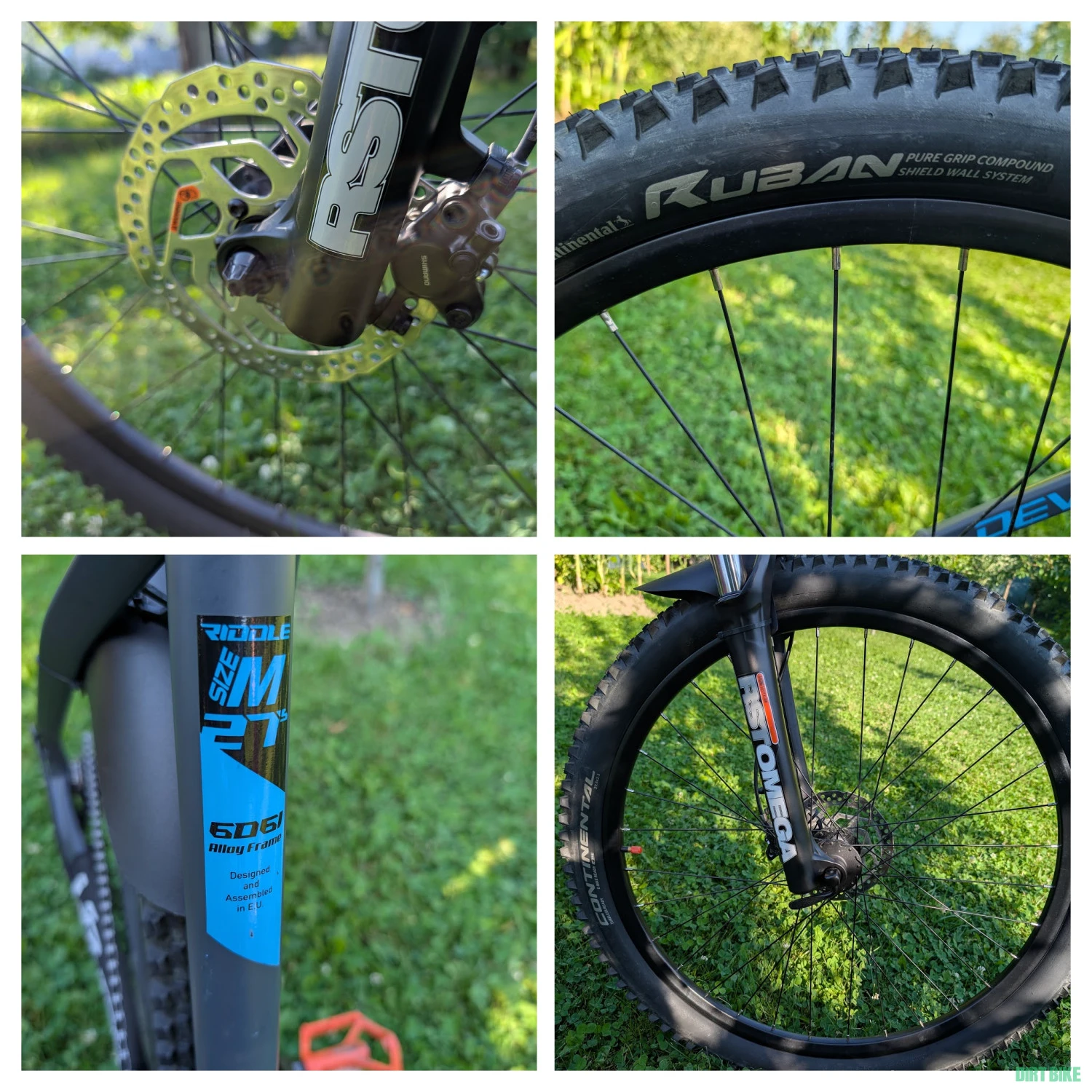 1. Vand Bicicleta Mtb Devron Riddle 2023 RM3.7 - 27.5 Inch, M, Gri