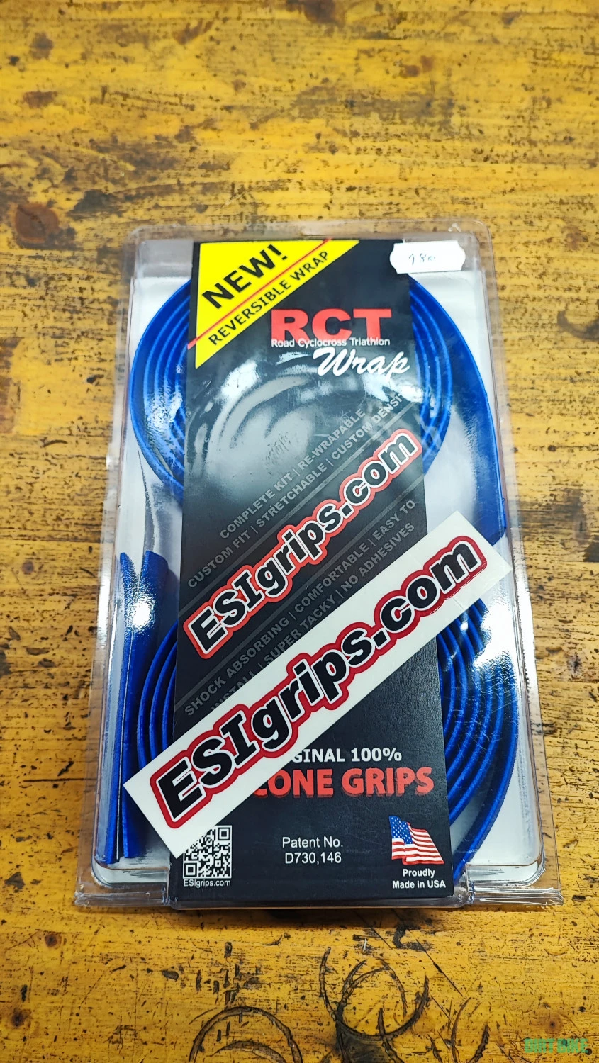 3. Ghidolina ESI Grips RCT Wrap albastru