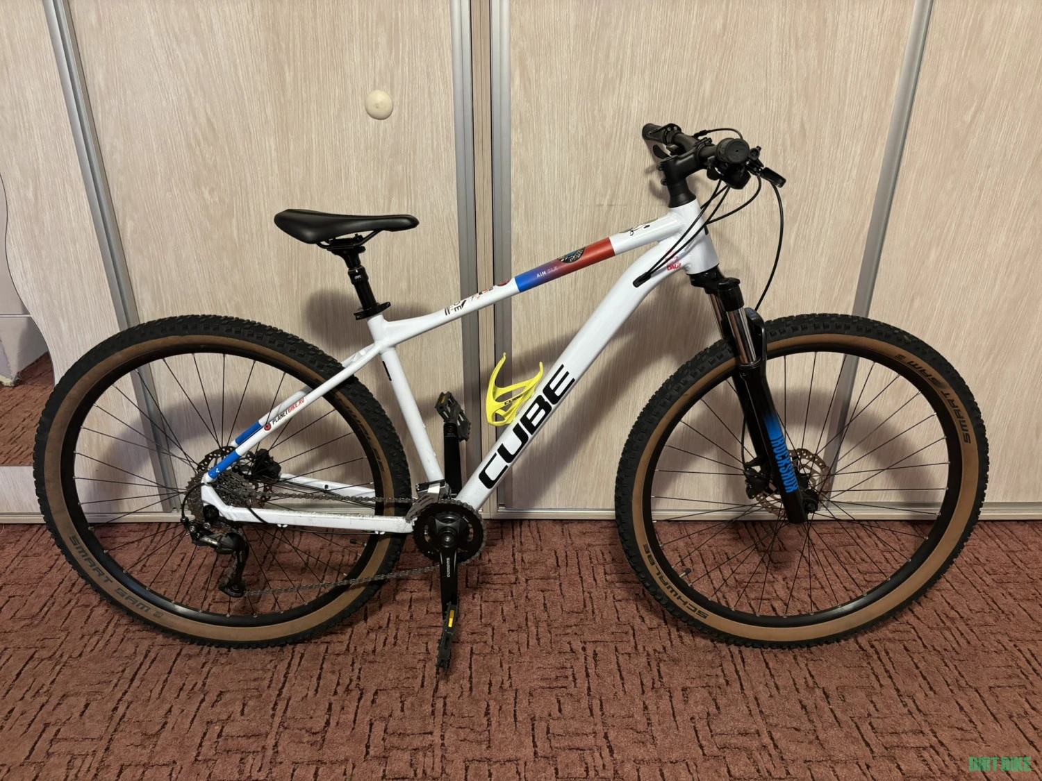 1. Bicicleta Cube Aim SLX, cadru L + dropper