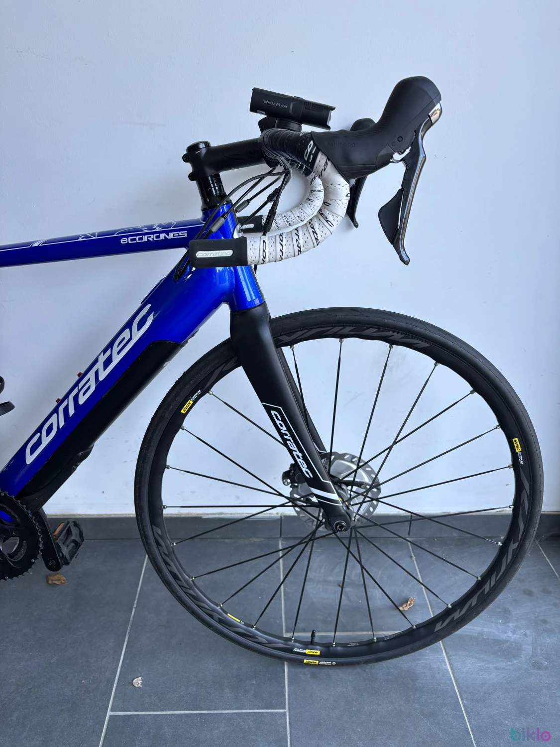 6. Corratec E-Corones Elite, Ultegra, 600km, alig használt