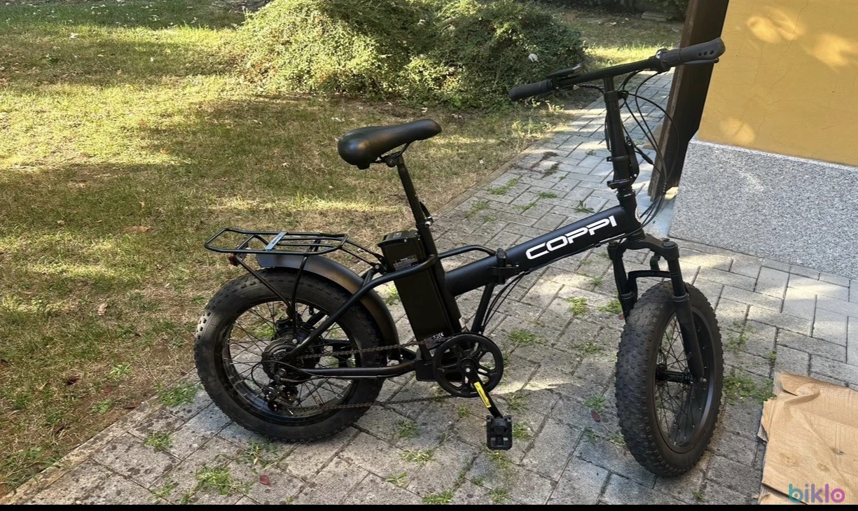 1. Bicicletta elettrica E-Bike Fat Vesuvio - COPPI 35kg