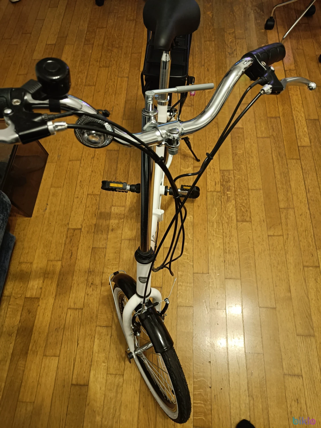 1. Bicicletta elettrica pieghevole DENVER E-1000 – come nuova