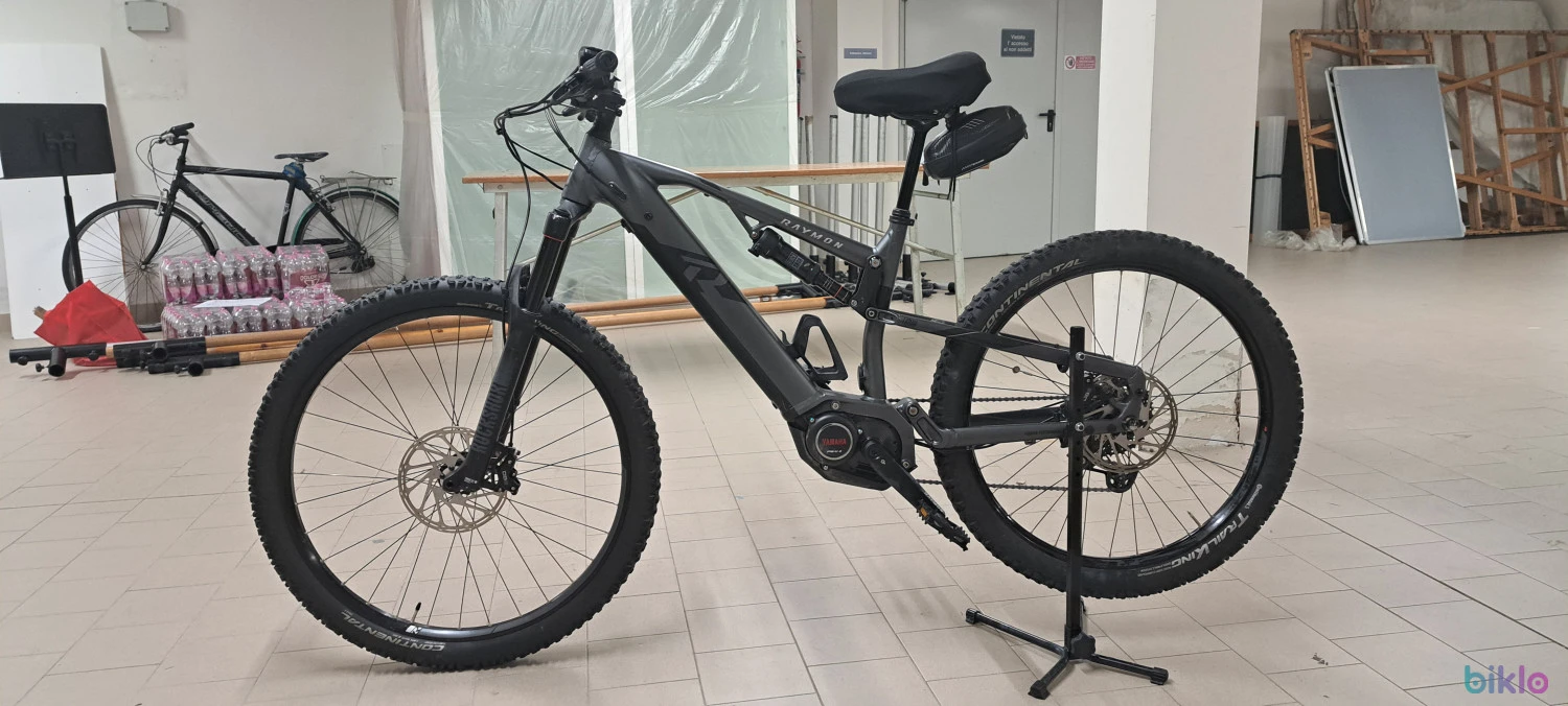 1. E-MTB Raymon TrailRay 140E 8.0 – Yamaha PW-X2 – 630Wh – 2022 – 1.410 km