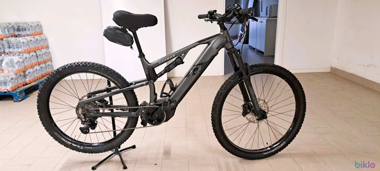 2. E-MTB Raymon TrailRay 140E 8.0 – Yamaha PW-X2 – 630Wh – 2022 – 1.410 km