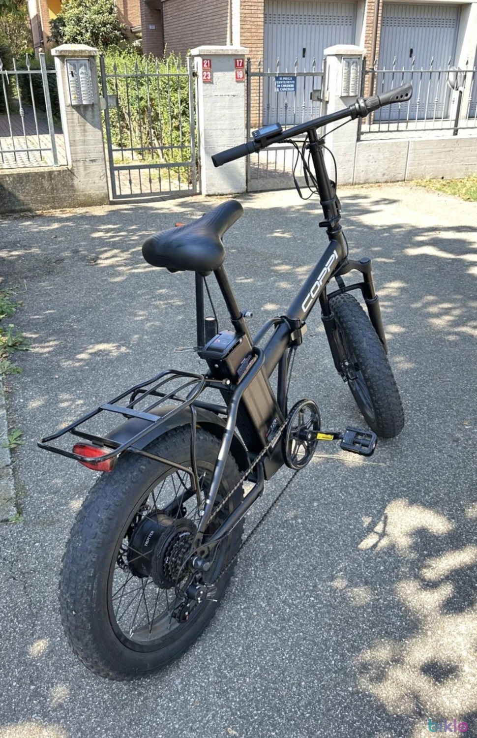 2. Bicicletta elettrica E-Bike Fat Vesuvio - COPPI 35kg