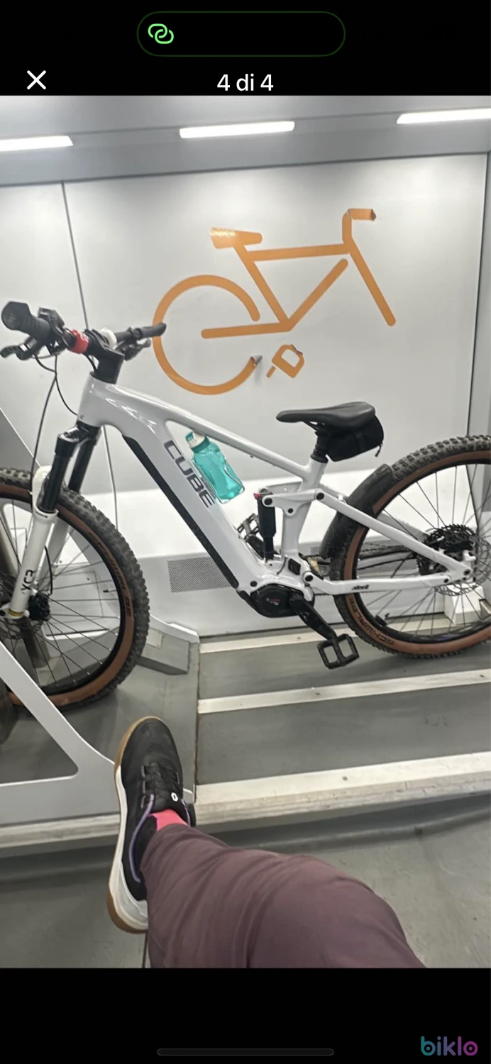 3. E-bike e-MTB PARI AL NUOVO Stereo Hybrid ONE44 Pro 29'' 11v 140mm 800Wh Bosch Performance Line CX Bianco 2025 Taglia M