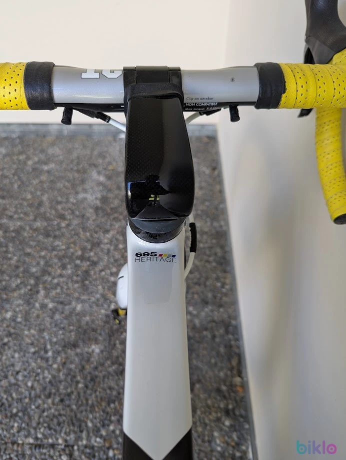 6. LOOK 695 Aerolight Heritage Sammlerzustand! Dura-Ace Di2, Mavic Cosmic Ultimate Carbon