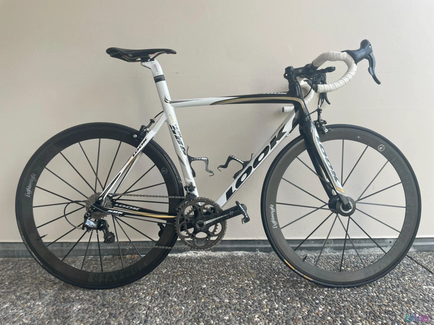13. LOOK 586 Pro Team High-End Sammlerstück! Campagnolo Super Record, Lightweight Meilenstein