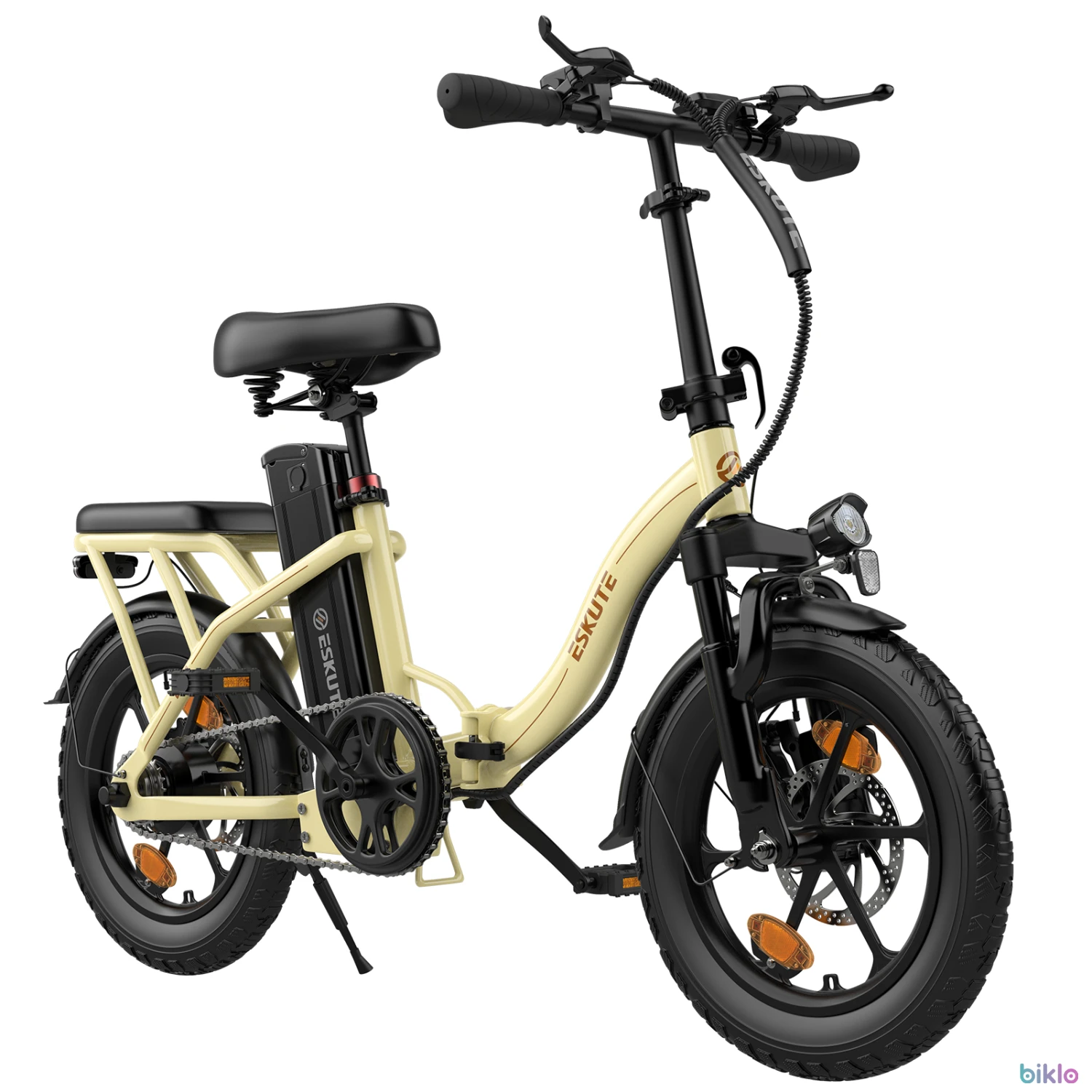 1. ESKUTE D100 Folding Electric Bike 16Inch with Detachable 36V 13Ah Battery
