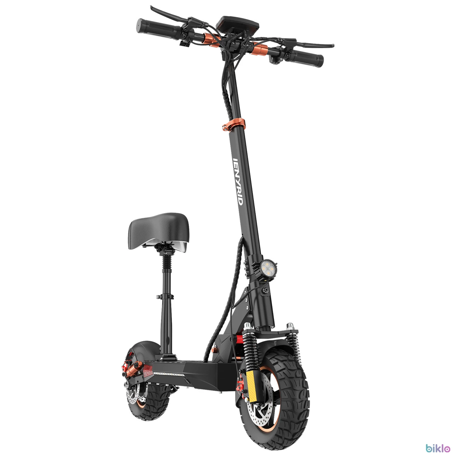 2. IENYRID M4 Pro S+ Electric Scooter 800W 48V 12.5AH Battery, 10-inch Tire Dual Shock Absorption