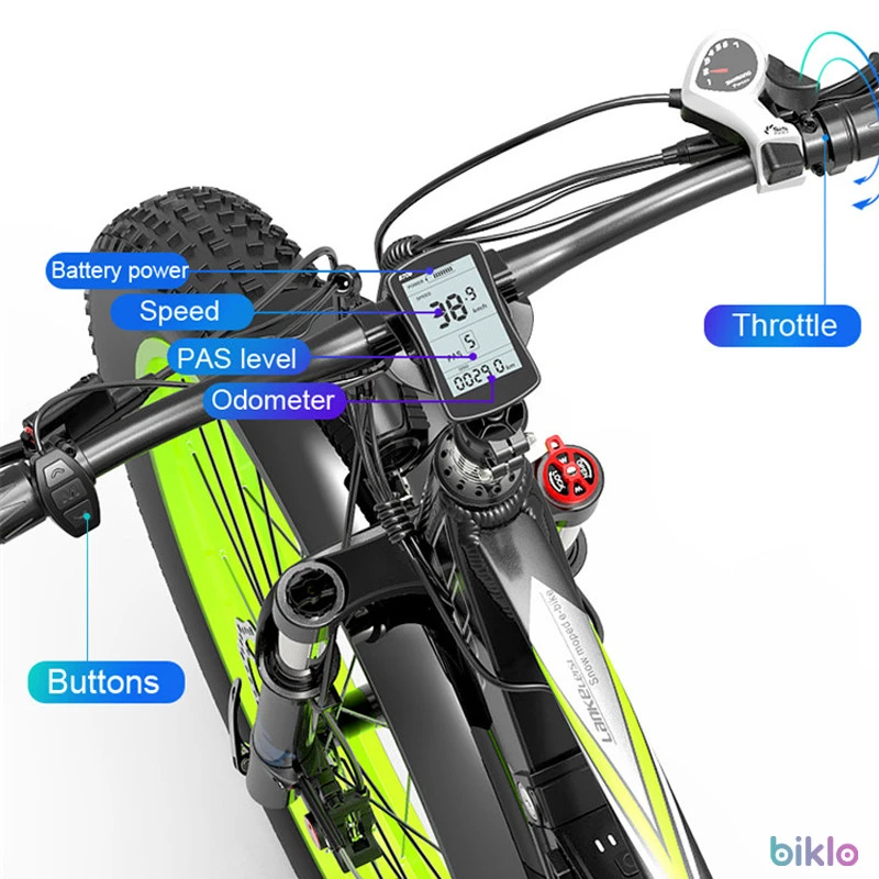 5. Lankeleisi XC4000 26" Electric Mountain Bike 1000W 48V 17.5Ah Battery