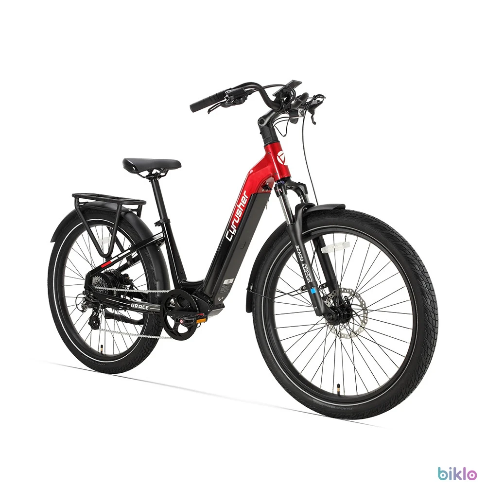 1. CYRUSHER Grace 27.5“ City Electric Bike 250W Motor 48V 15Ah Battery