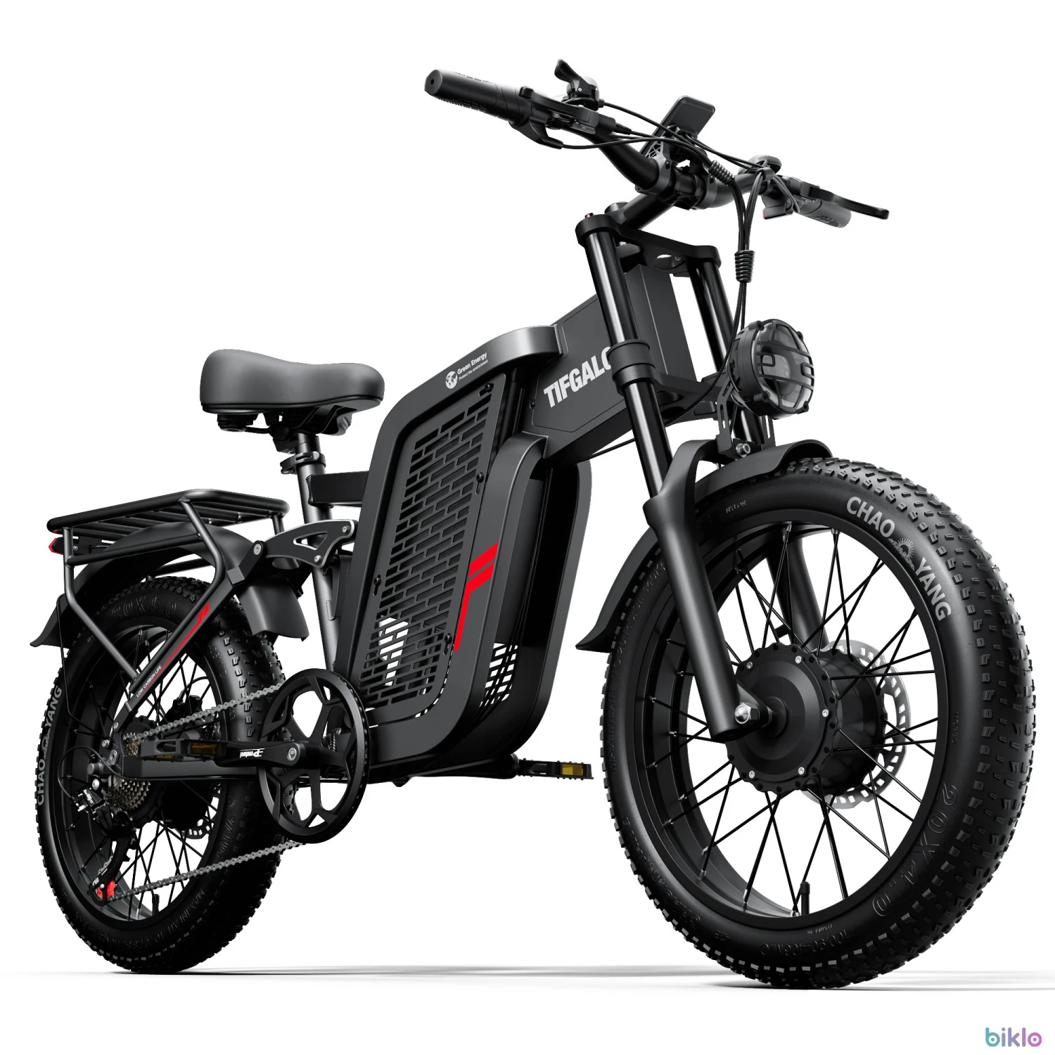 1. Tifgalop F7 Dual Motor Electric Mountain Bike 2000W 20’’ with 52V 24AH Battery
