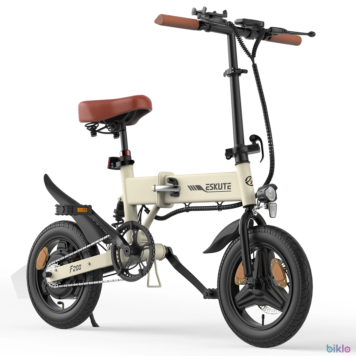 1. Folding Electric Bike ESKUTE F200 250W 36V 7.8Ah Battery 14 inch