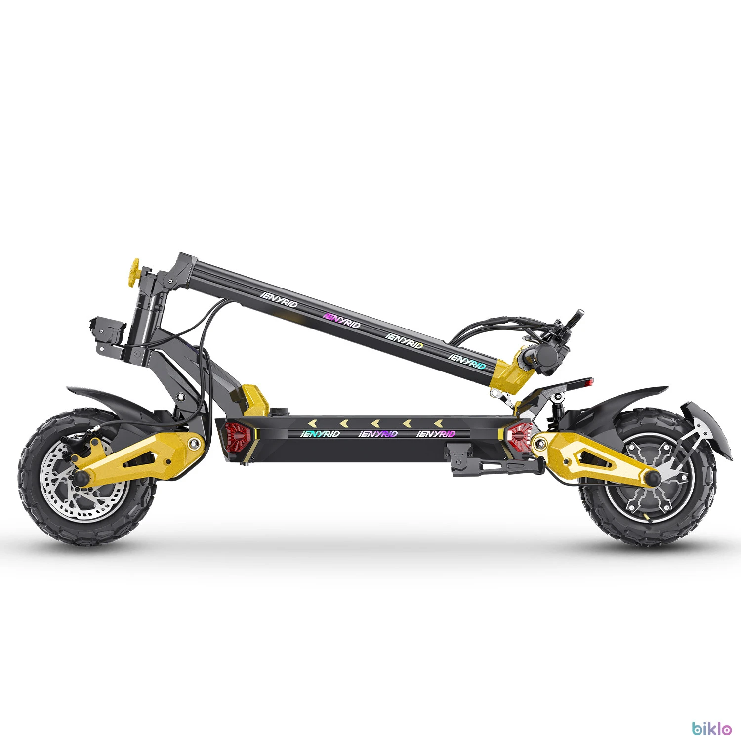 6. IENYRID ES60 Electric Scooter for Adults, Dual Motors 2400W E Scooter, 11'' Off Road 48V 23Ah Large Battery