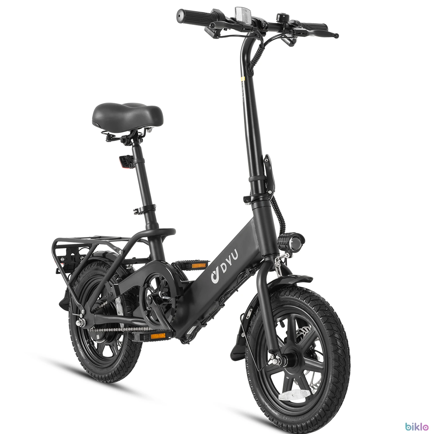 1. DYU C3 Electric Bike for Adults 14" with 350W Motor and 36V 7.5Ah Battery