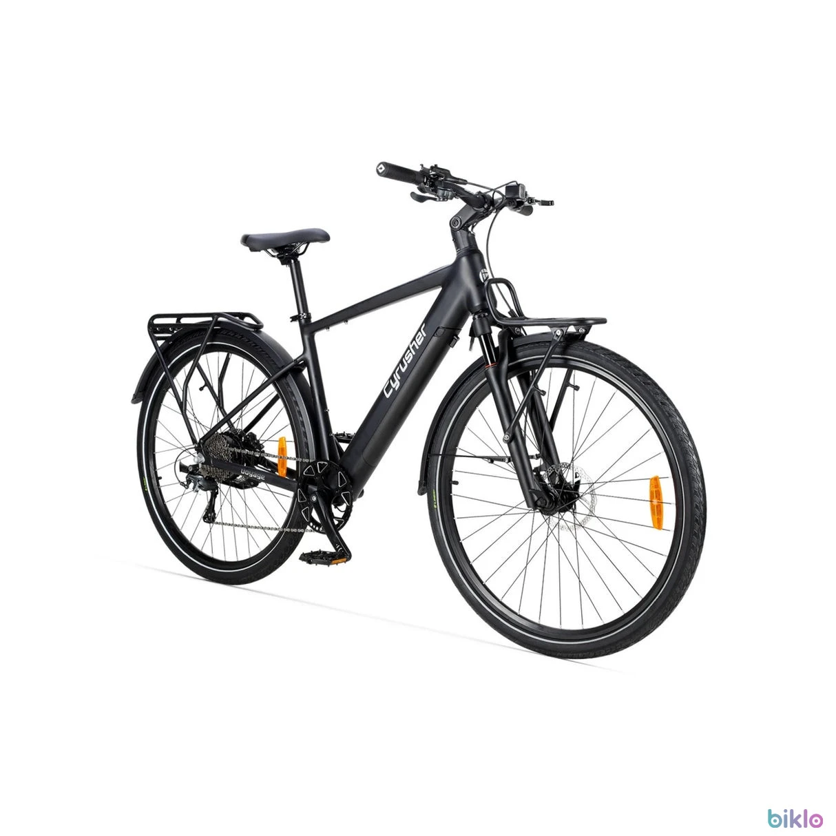 1. CYRUSHER Voyage 27.5" 700CC Tires Trekking E-Bike 250W Motor 36V 14Ah Battery